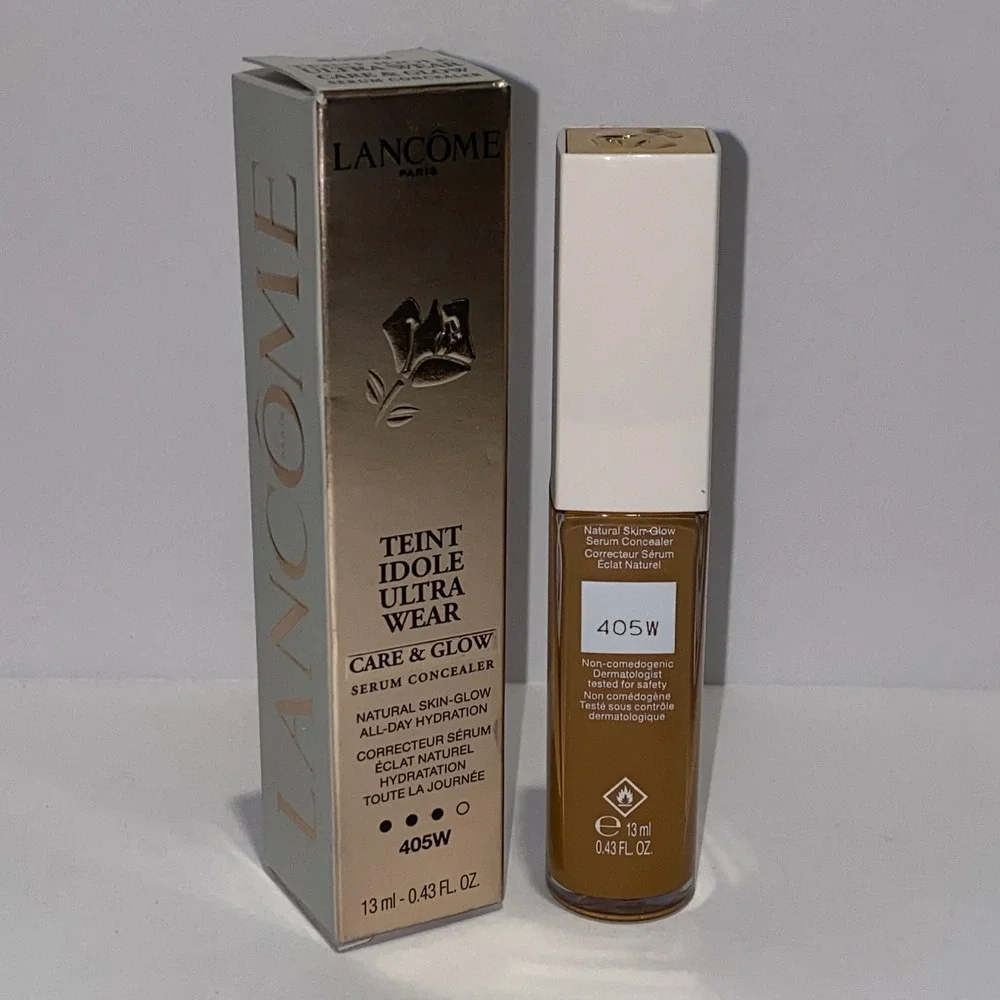 Lancome Teint Idole Ultra Wear Care‎ & Glow Serum Concealer 405W